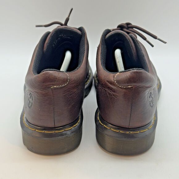 Dr. Martens Boston AW004 Shoes Men\'s 12M Brown Leather Lace Up Air Cushion Sole main image 5